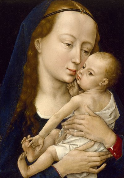 Vergine e bambino da Rogier van der Weyden